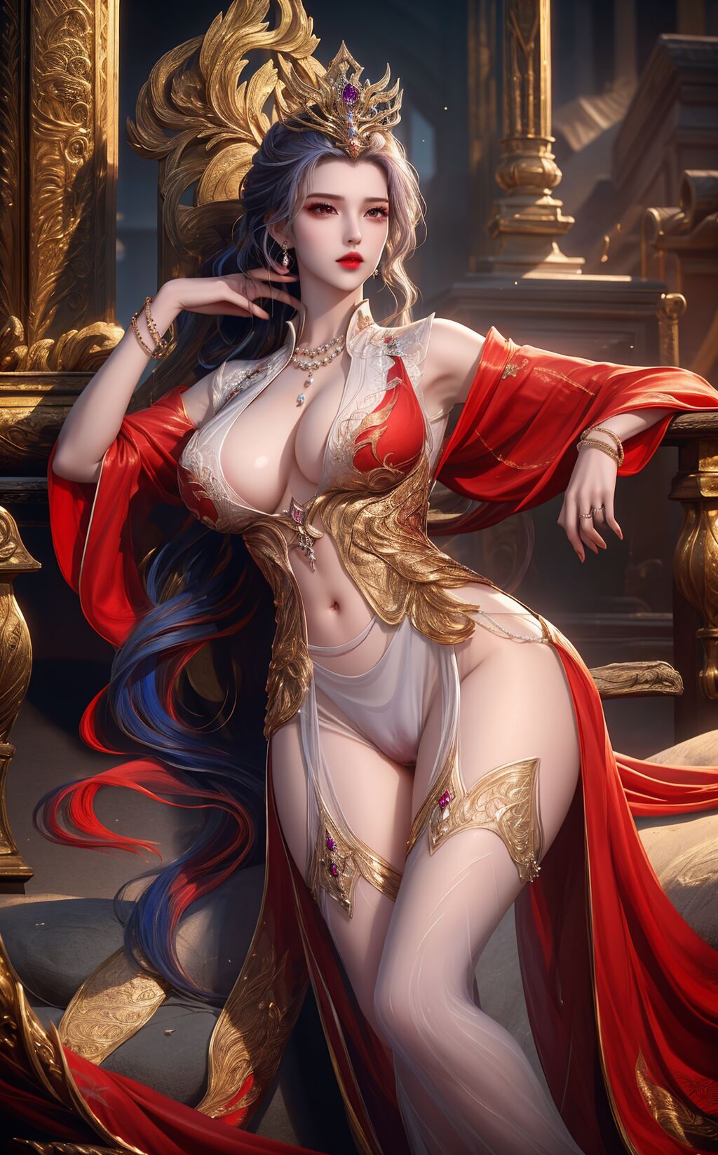 [AI Generated] Douluo Dalu Bibi Dong’s imperial concubine outfit